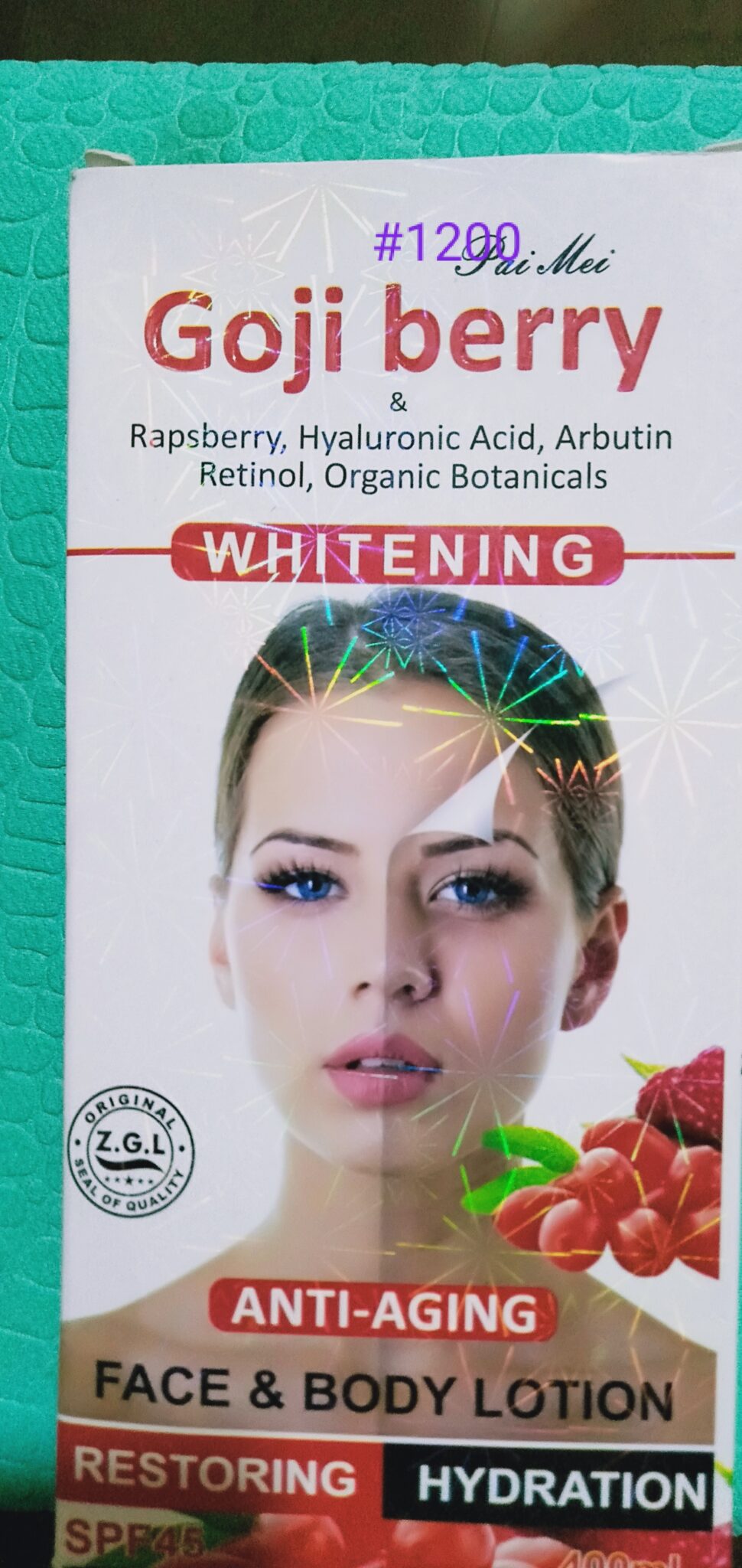 goji berry whitening anti ageing face & body lotion – AC&C COSMETICS